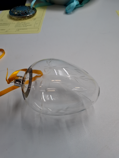Dråbe glas kugle
